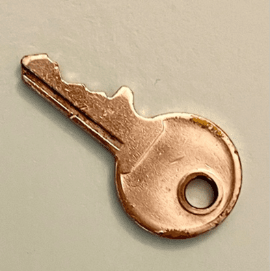 A small key